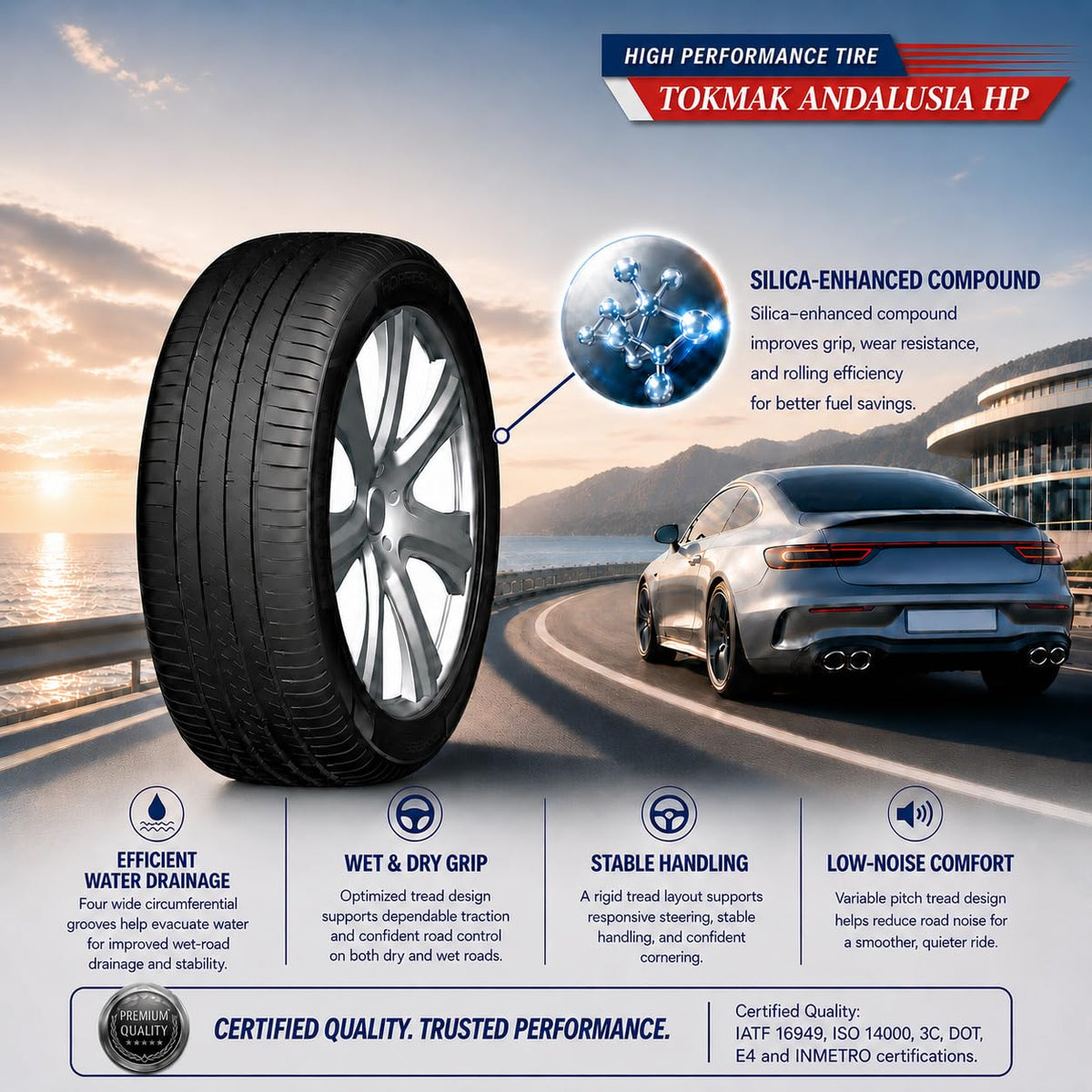 Set of 4 High Performance Tires L103380