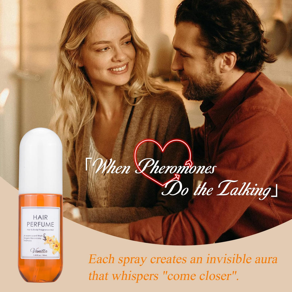 Vanilla Hair & Body Perfume Spray, Alcohol-Free, 1.7 Oz U31979