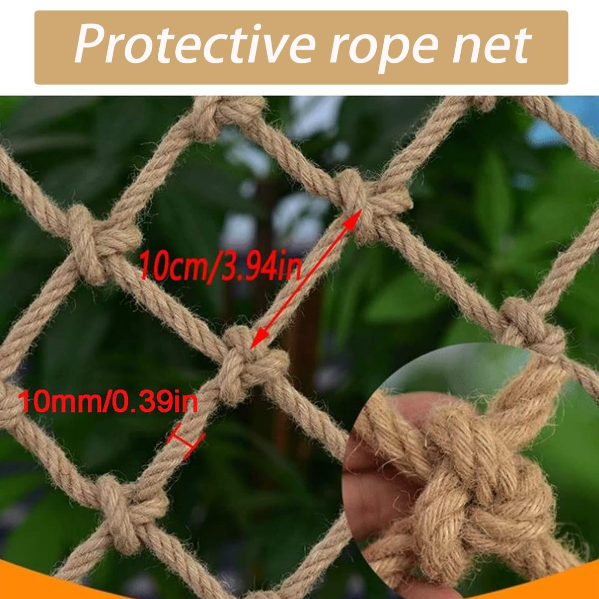 7x20ft Heavy-Duty Climbing Net U95699