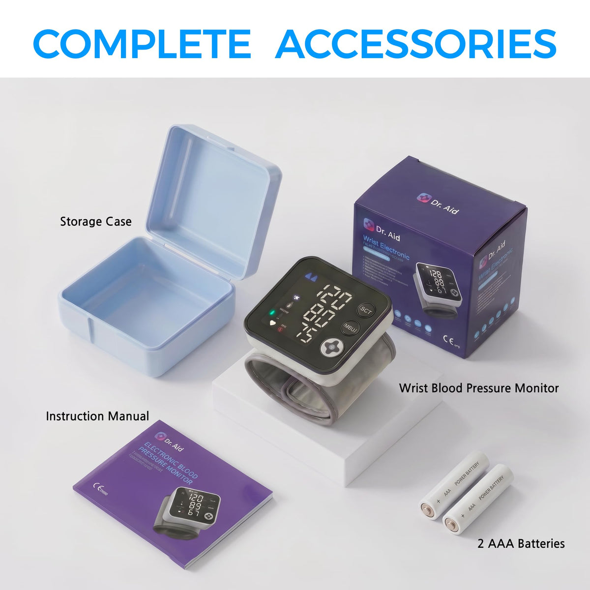 Wrist Blood Pressure Monitor W826708