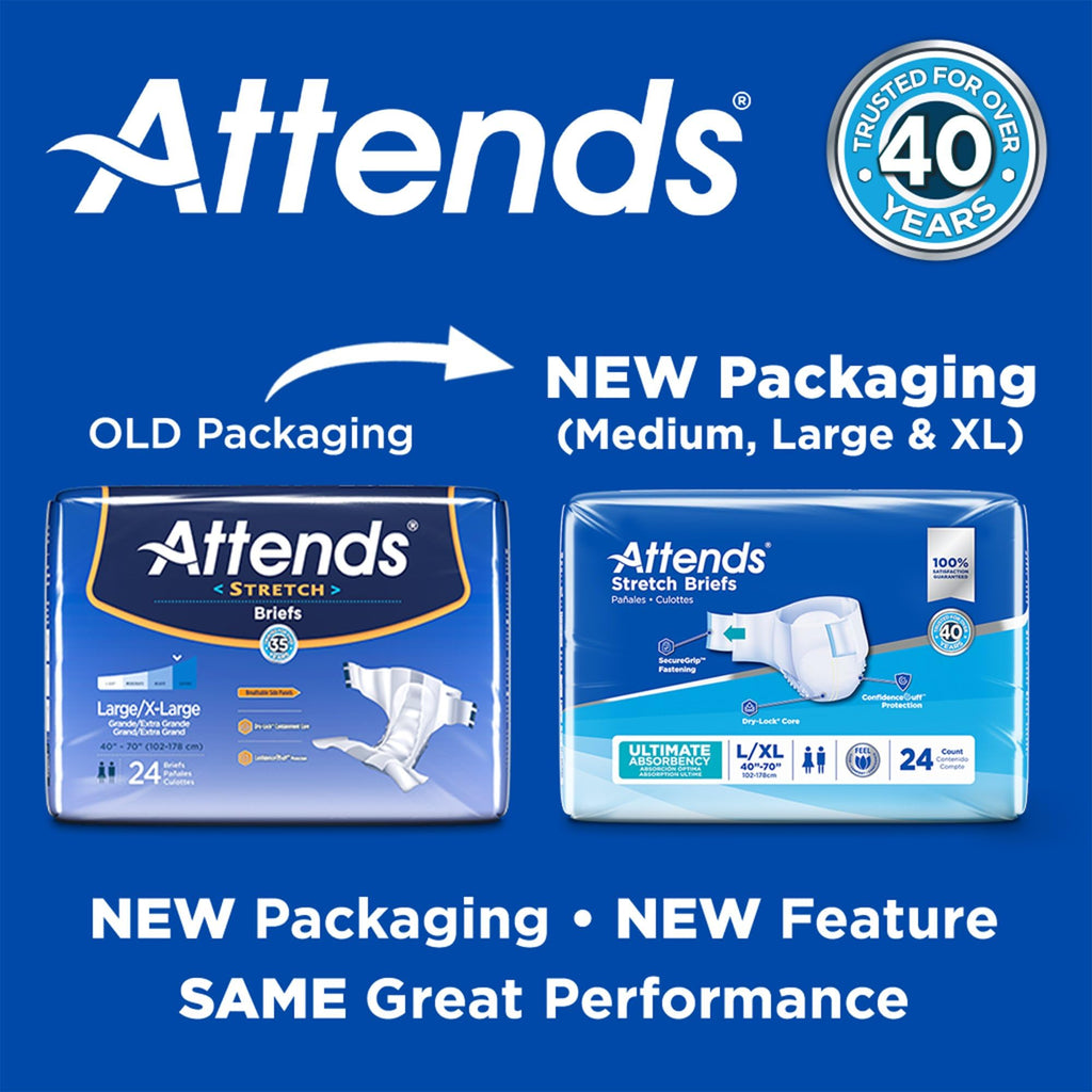 Large/X-Large Adult Incontinence Briefs 96 Ct W382