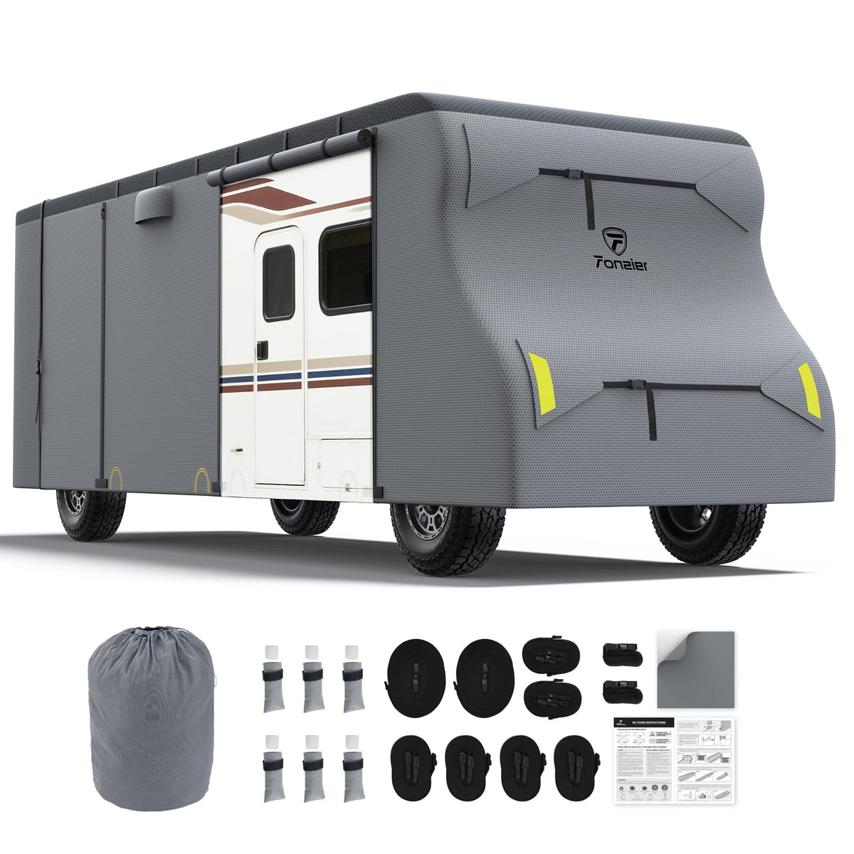 9 Layers RV Cover Set Fits 23-26FT V5997