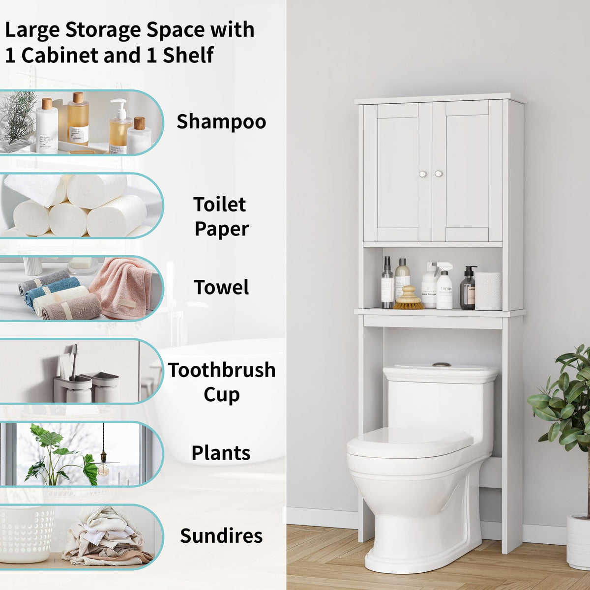 Over the Toilet Storage Cabinet G30444