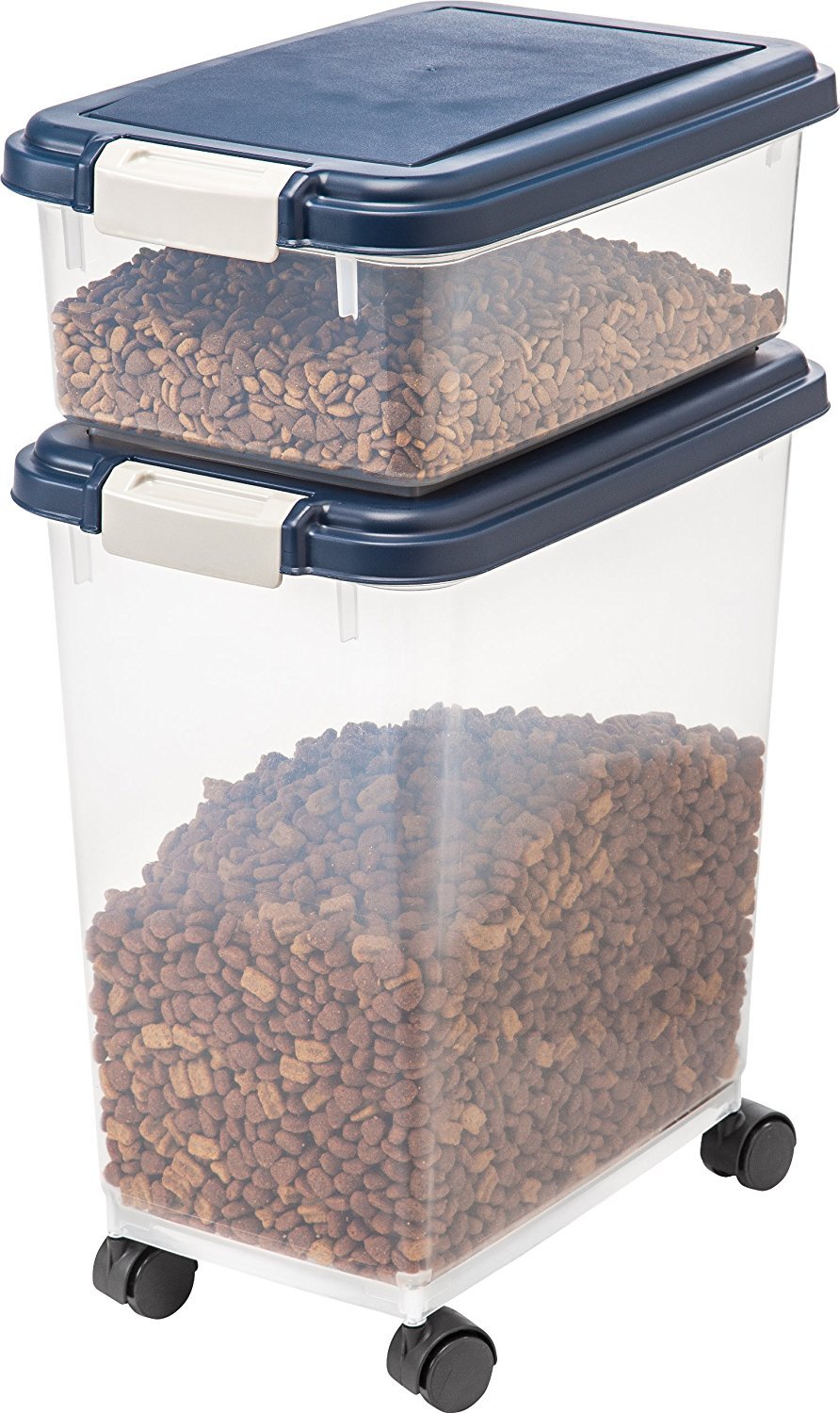 Airtight Pet Food Storage Container Navy Blue G799