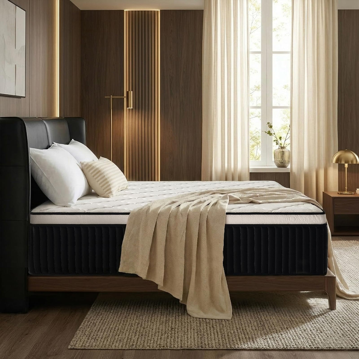 12 Inch Medium Firm Hybrid Mattress J967