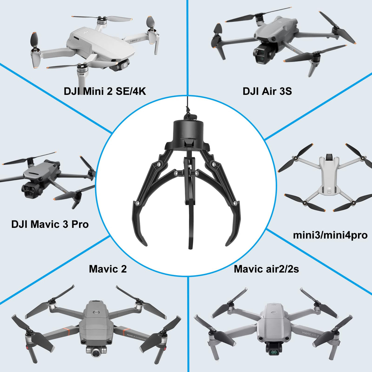 Drone Airdrop System Payload Carrier X7224