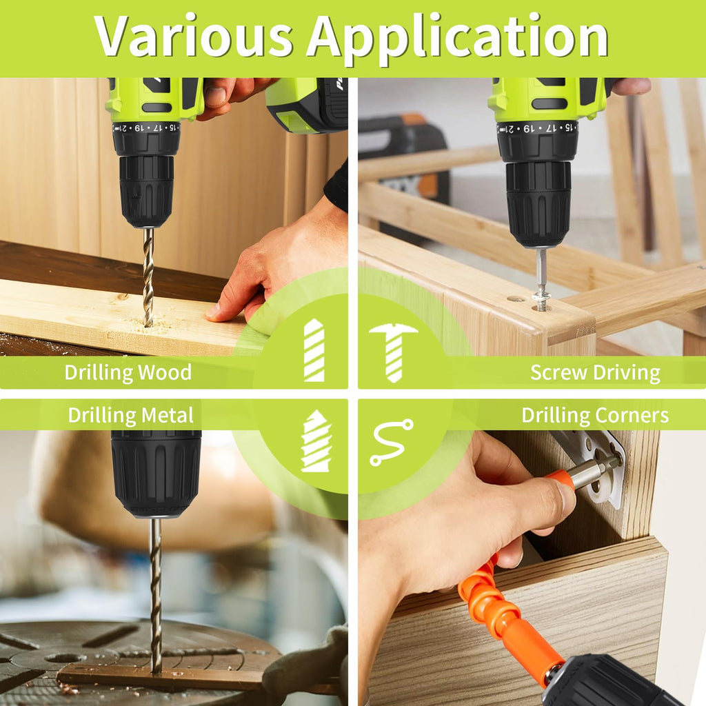 20V Cordless Drill Driver with 2 Batteries T7725