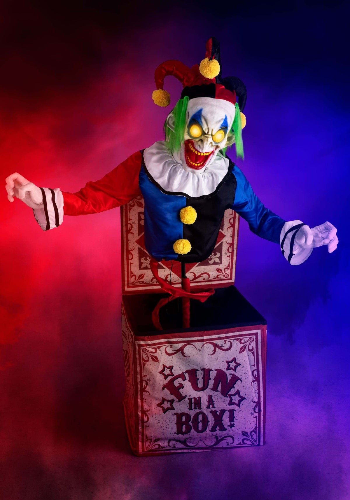 4 Foot Animatronic Halloween Decoration with Sound Effects G6957