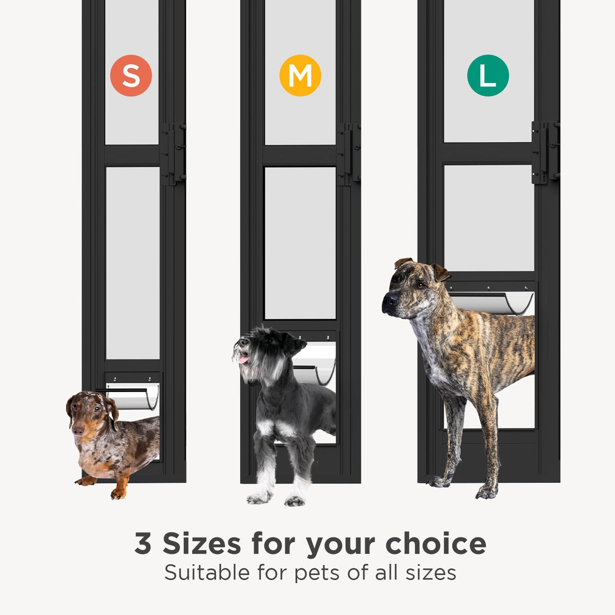 Dog Door for Sliding Glass Door V714