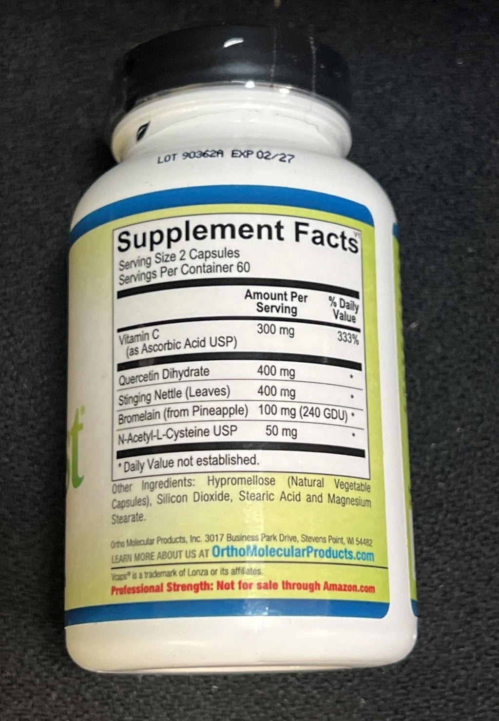 Natural D-Hist 120 Capsules C30895