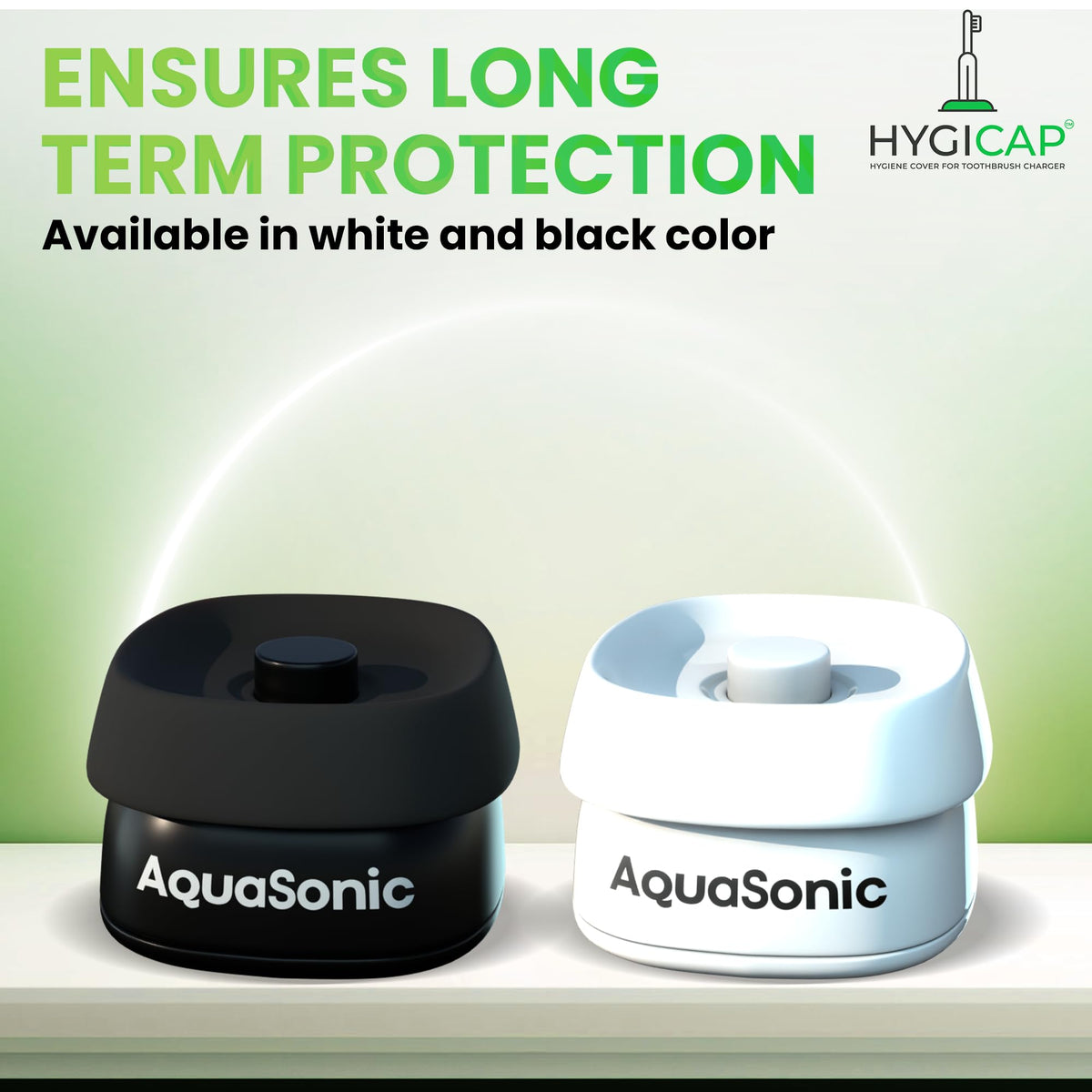Waterproof Food Grade Silicone Toothbrush Charger Cover 2-Pack J81391