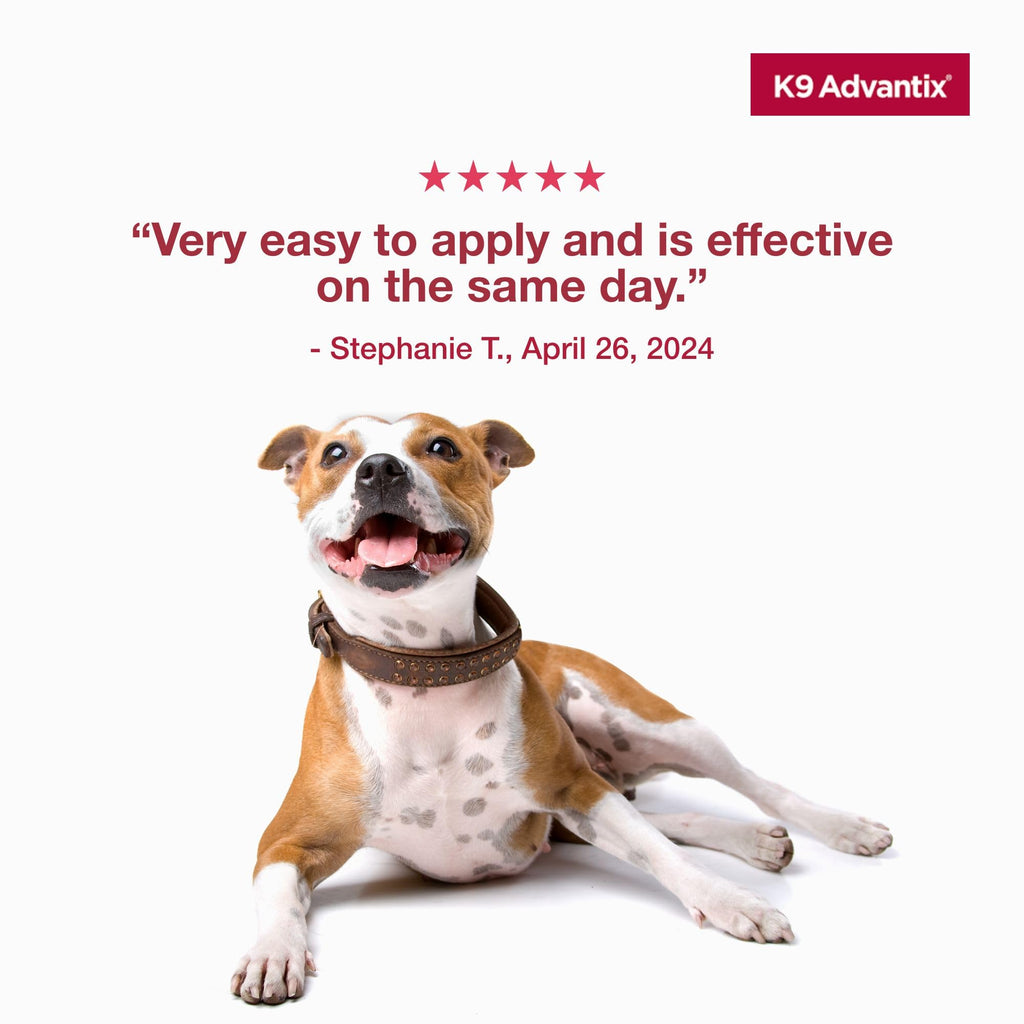 Flea Tick Mosquito Prevention for Dogs 21-55 lbs O568