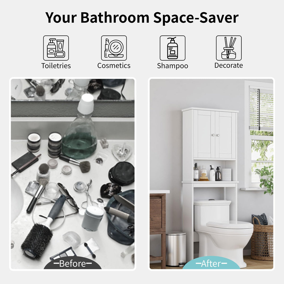 Over the Toilet Storage Cabinet G30444
