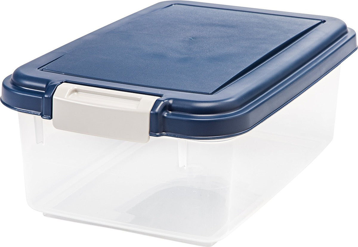 Airtight Pet Food Storage Container Navy Blue G799