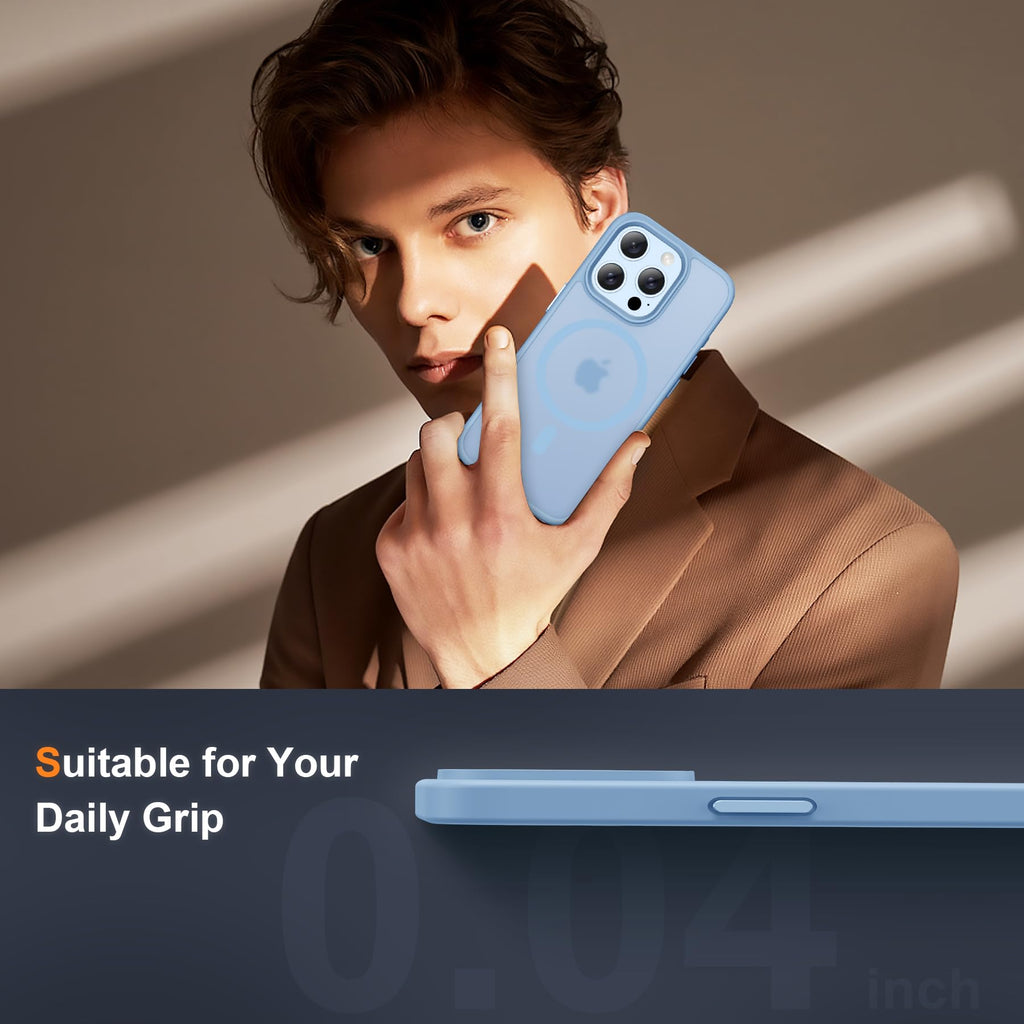 Sky Blue iPhone 13 Pro Max Case B611