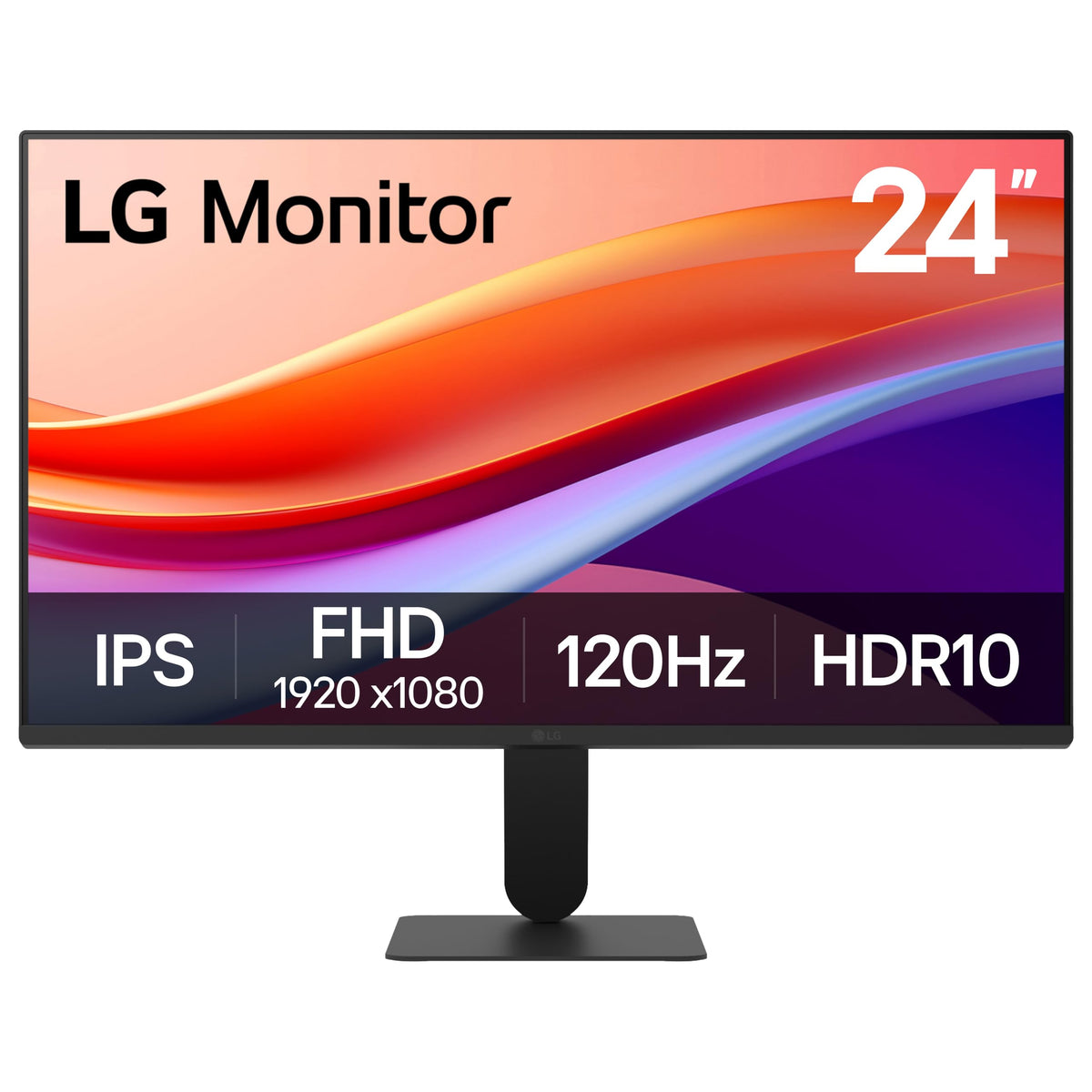 24-inch Full HD IPS Computer Monitor, 120Hz, HDR10, Black E234760
