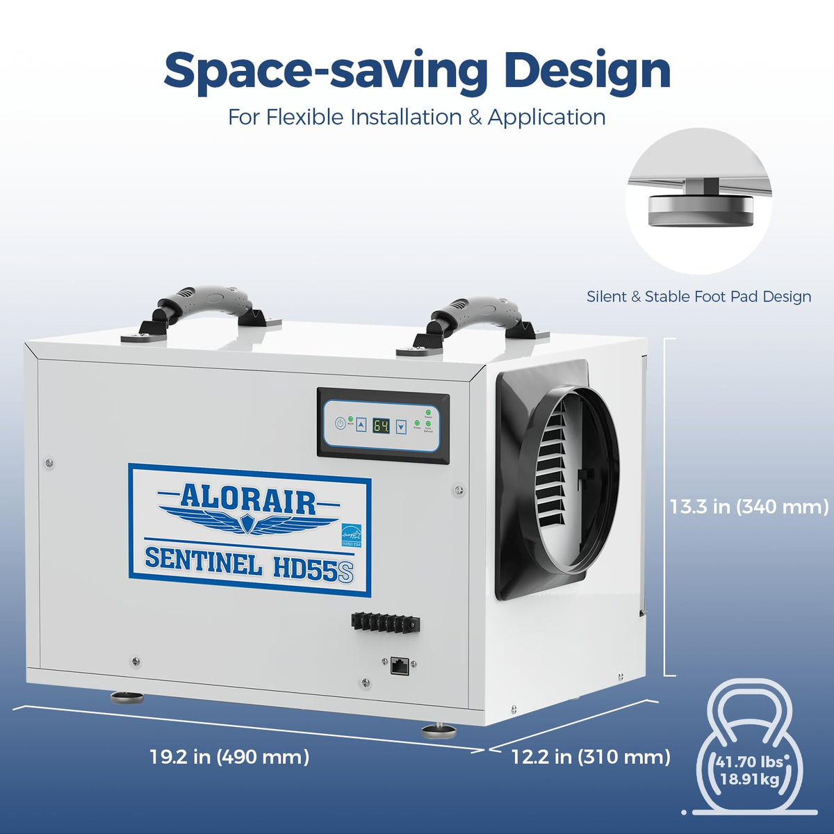 120 Pints Wi-Fi Dehumidifier P8147