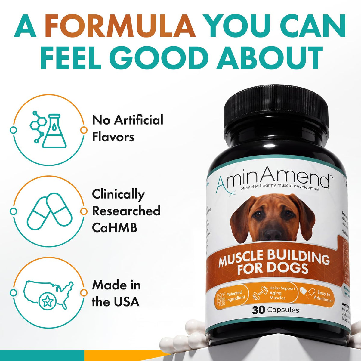 430 mg Muscle Support for Dogs, 30 Ct., 2-Pack X9011