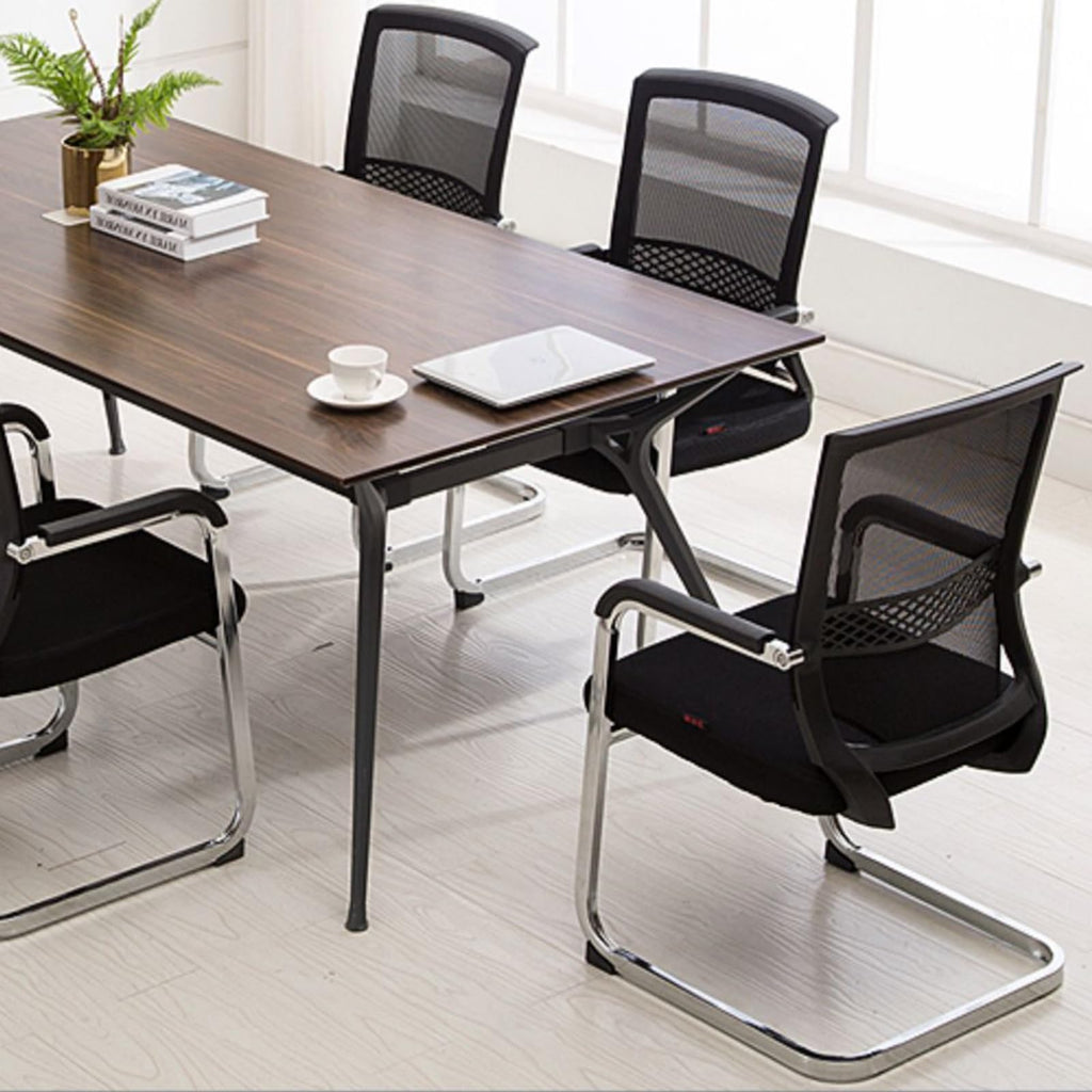 Orange Mesh Ergonomic Desk Chair with Lumbar Support F57848