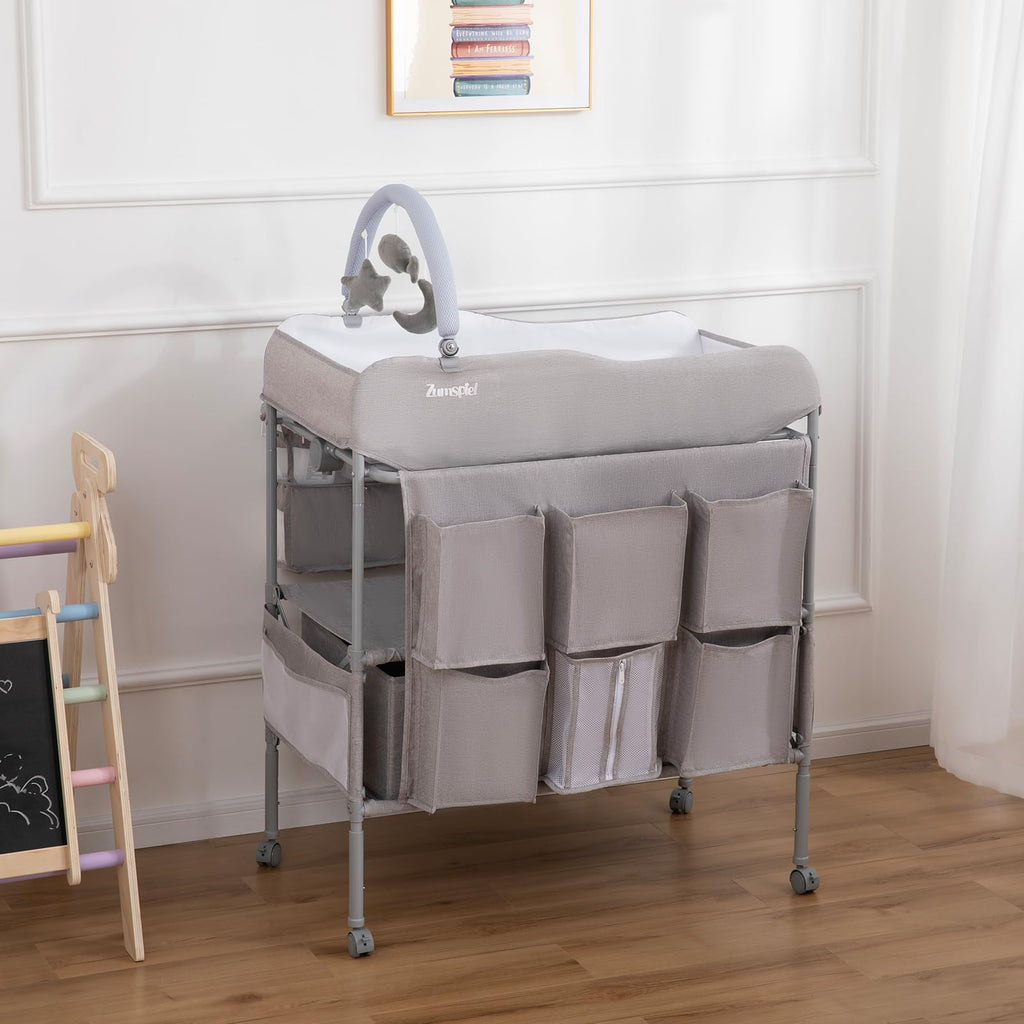 Portable Folding Baby Changing Table with 2 Drawers Z71363