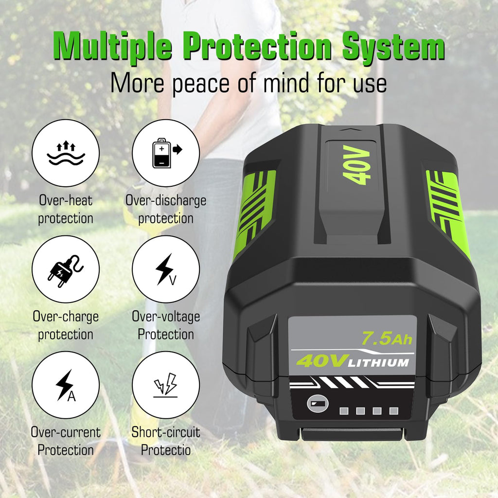 40V Battery Replacement H6334