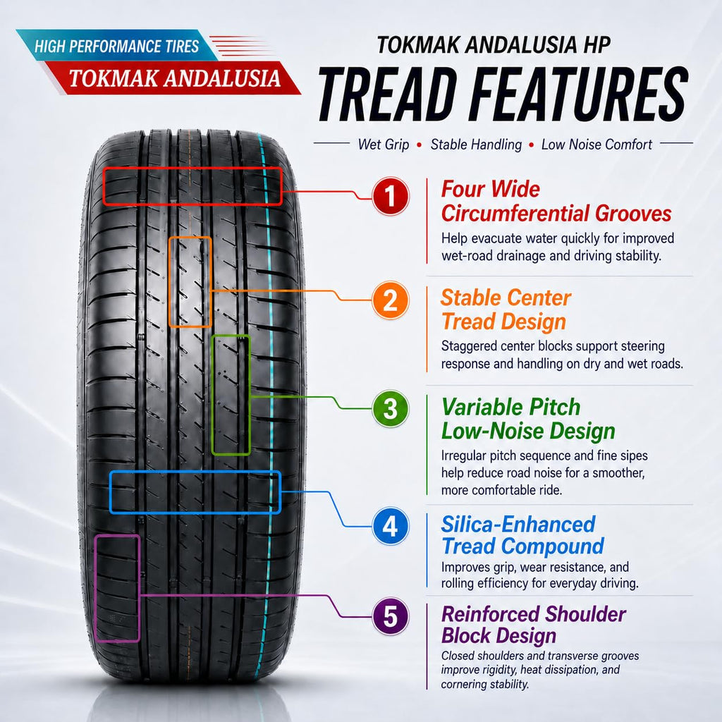 Set of 4 High Performance Tires L103380