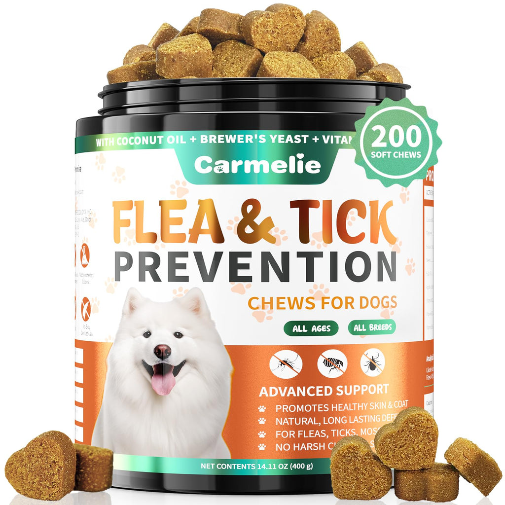 Flea and Tick Prevention for Dogs Chewables 200 Ct C129
