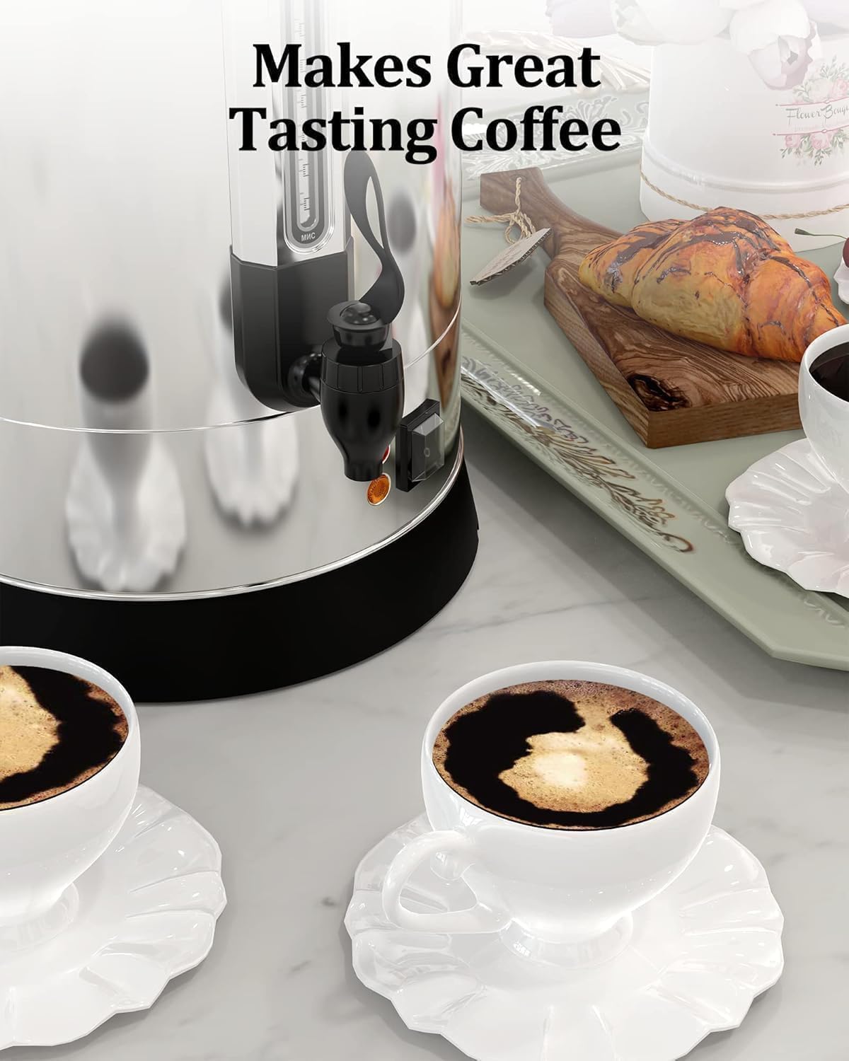 Commercial Coffee Urn 18L Stainless Steel Electric Coffee Maker M158
