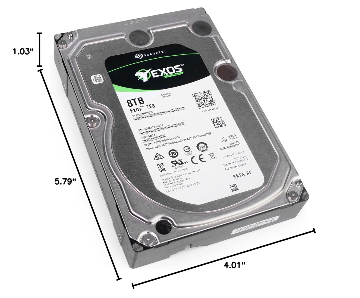 8TB 3.5-Inch Enterprise Hard Drive V809