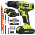 20V Cordless Drill Driver with 2 Batteries T7725