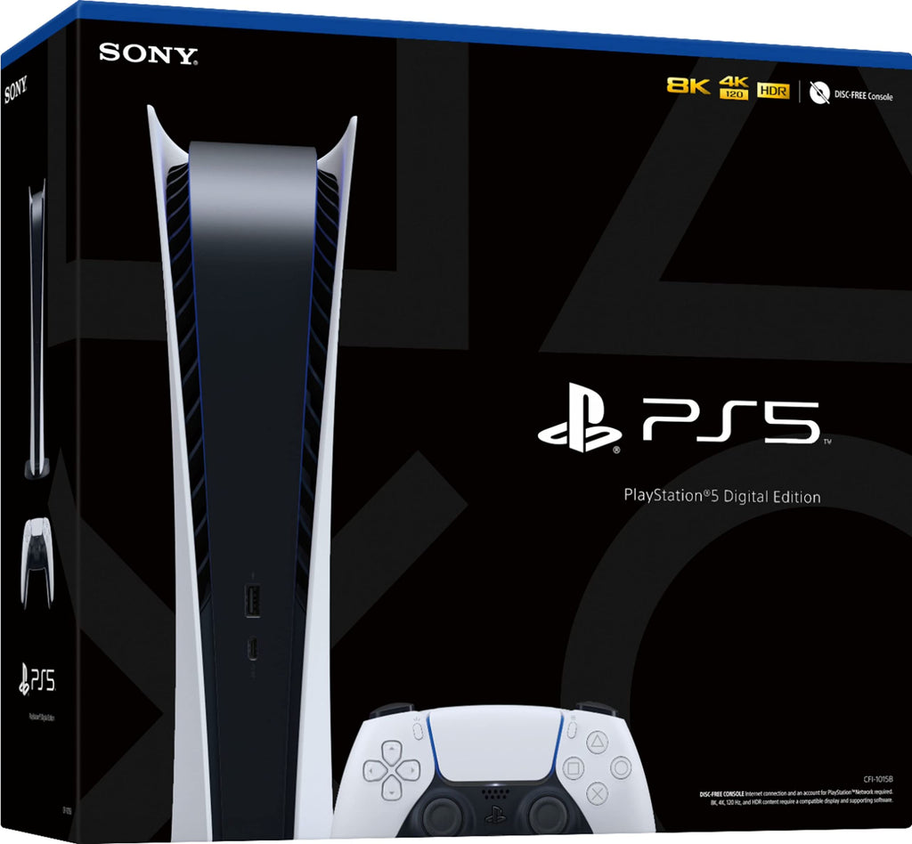 Playstation 5 Digital Edition Console with Additional Controller P2735