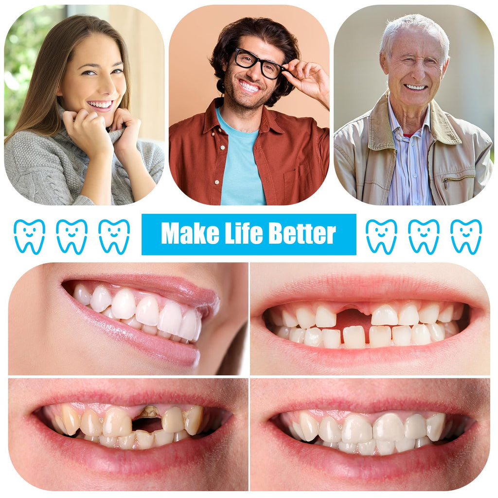 35 Pcs Dentures Repair Kit with Tools D671