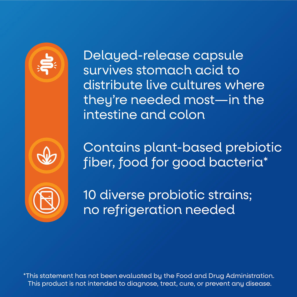 Probiotic 50 Billion Live Cultures 30 Capsules Y515