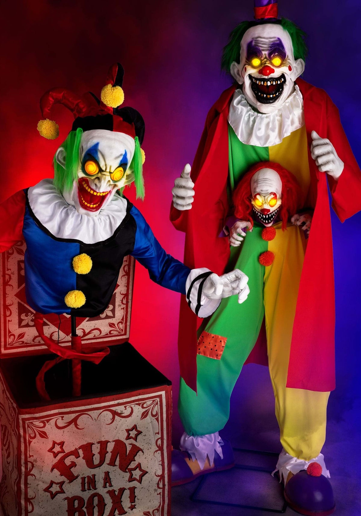4 Foot Animatronic Halloween Decoration with Sound Effects G6957