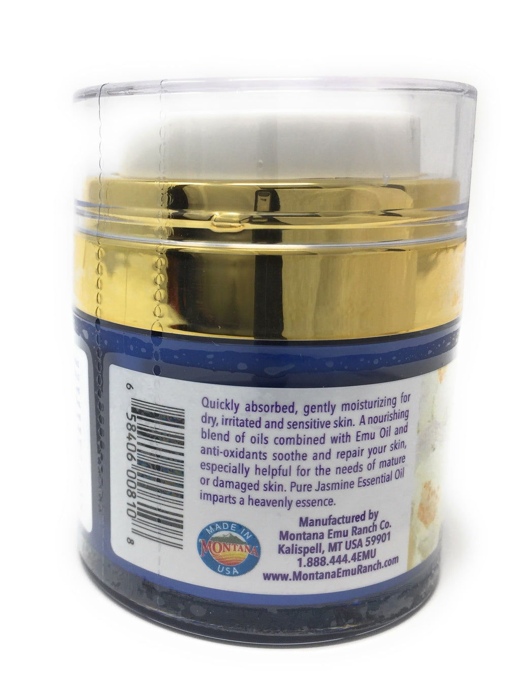 Jasmine Facial Cream 1 Ounce Jar with Emu Oil N449279