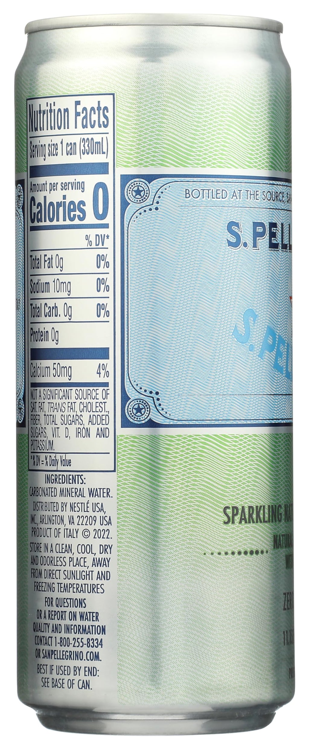 Sparkling Natural Mineral Water 11.15 Fl Oz L9194