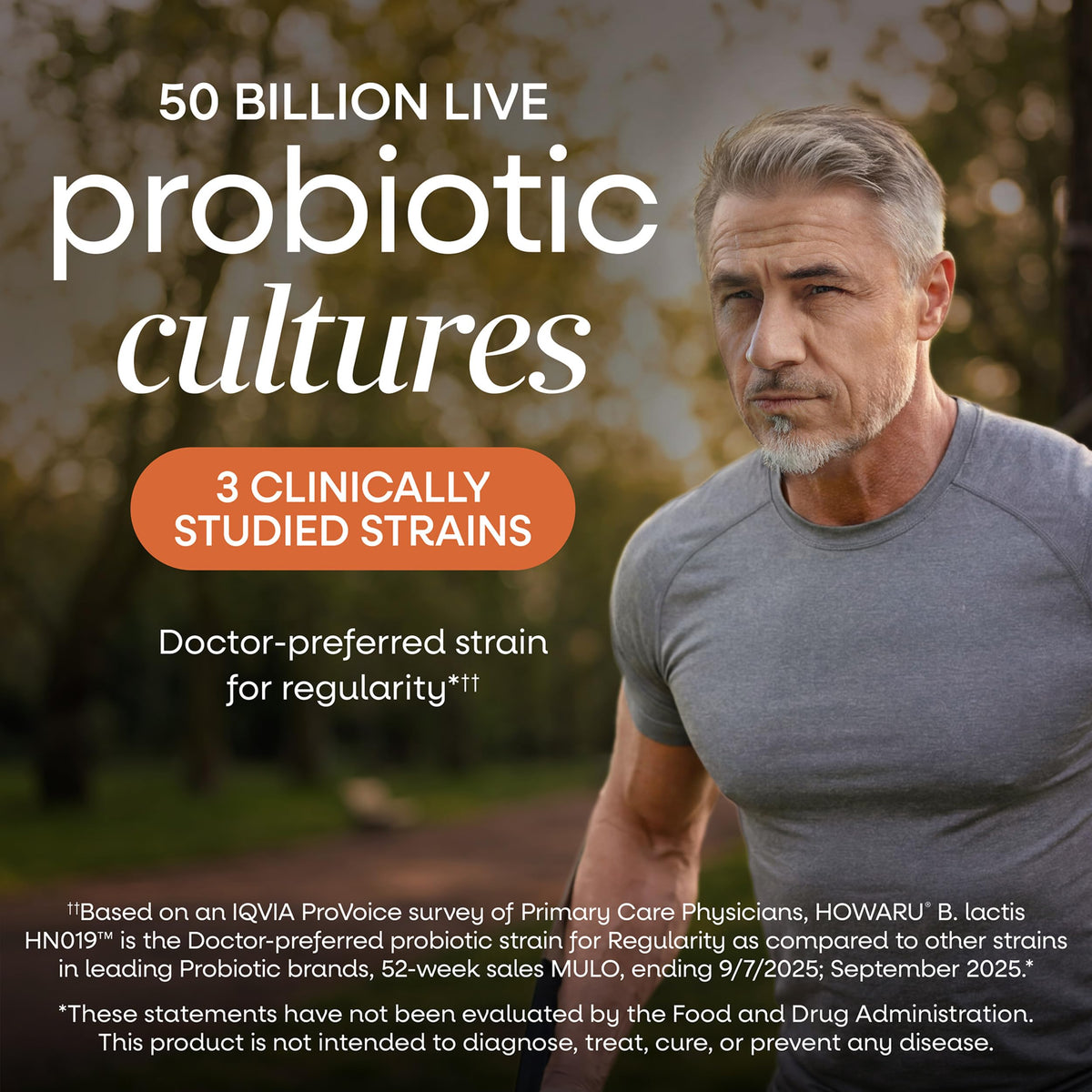 Probiotic 50 Billion Live Cultures 30 Capsules Y515