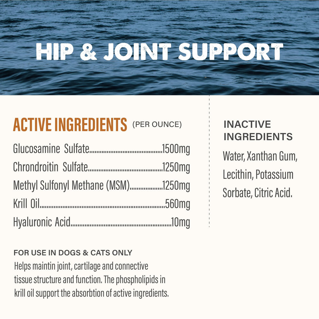Joint Health Supplement for Dogs and Cats, 32 Ounce K466230