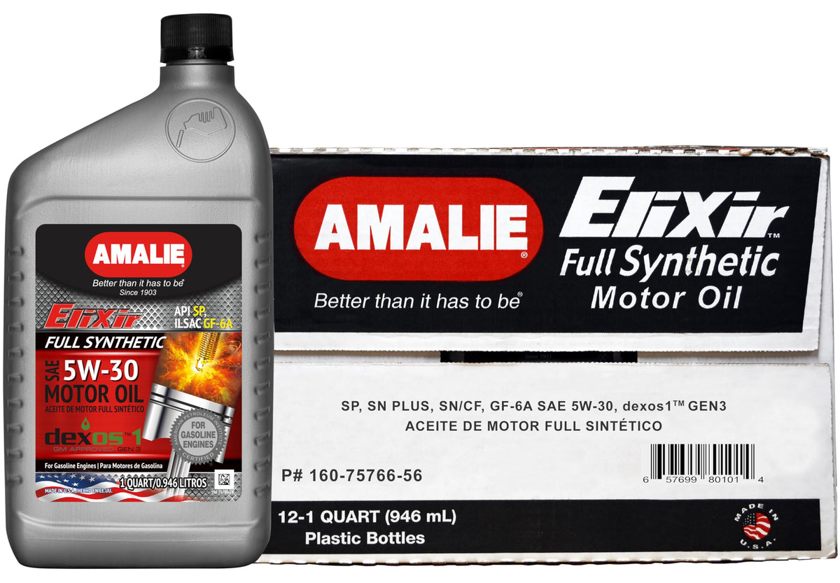 Full Synthetic 5W-30 Motor Oil 1 Quart Pack of 12 O7805