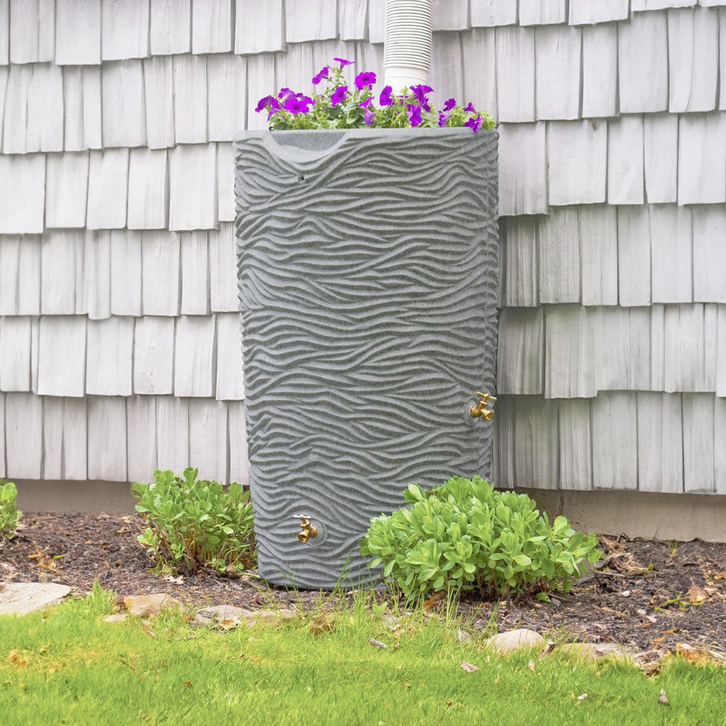 65-Gallon Rain Barrel Planter & Stand S2413