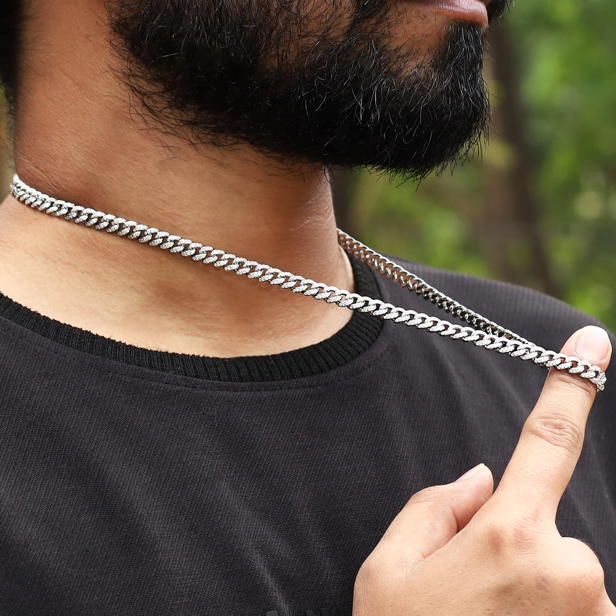 Miami Cuban Link Chain Necklace F575451