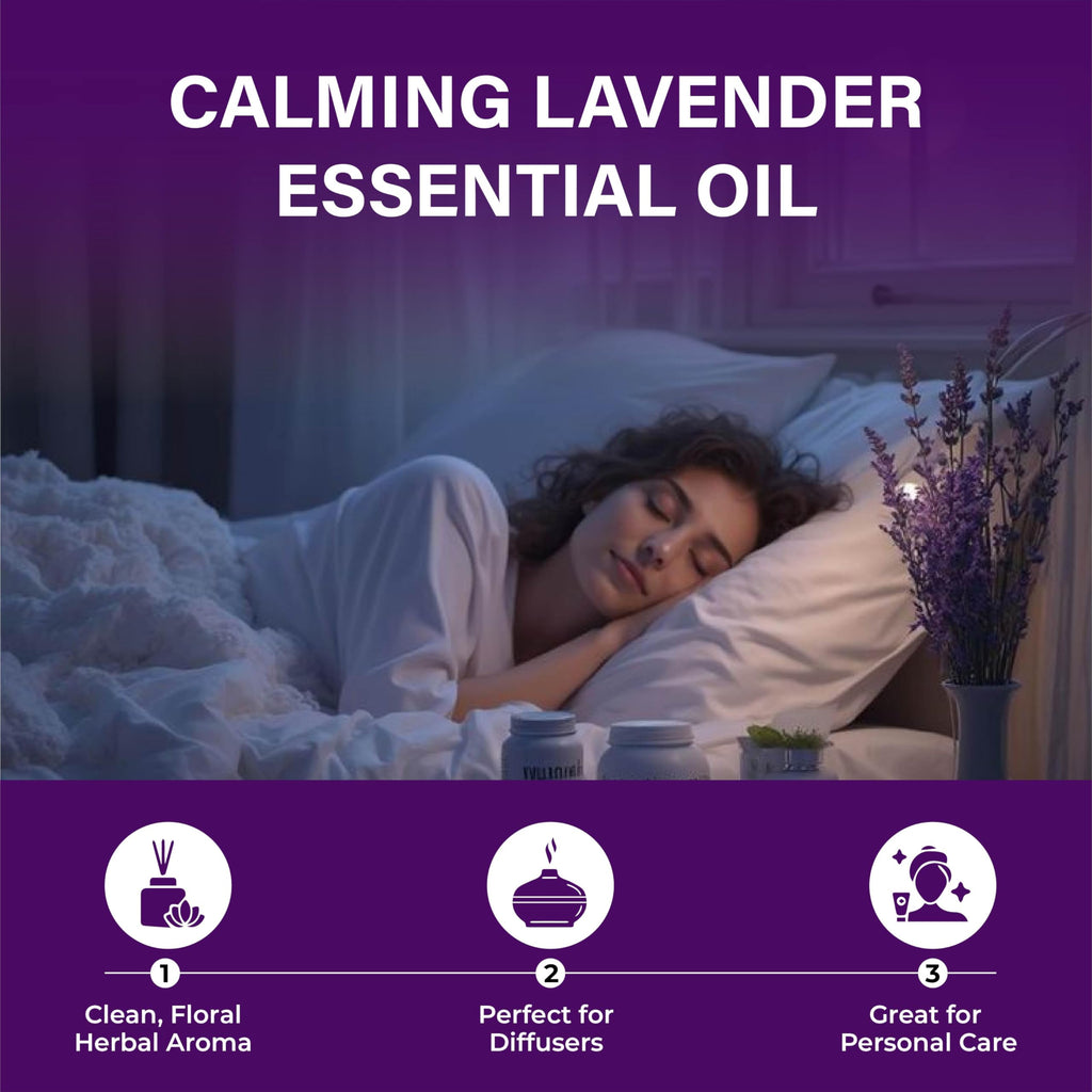 Lavender Organic Essential Oil 4 Fl Oz M85058