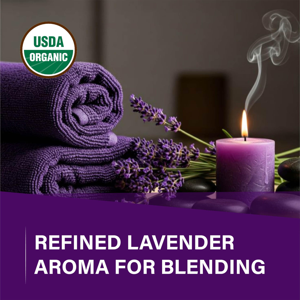 Lavender Organic Essential Oil 4 Fl Oz M85058