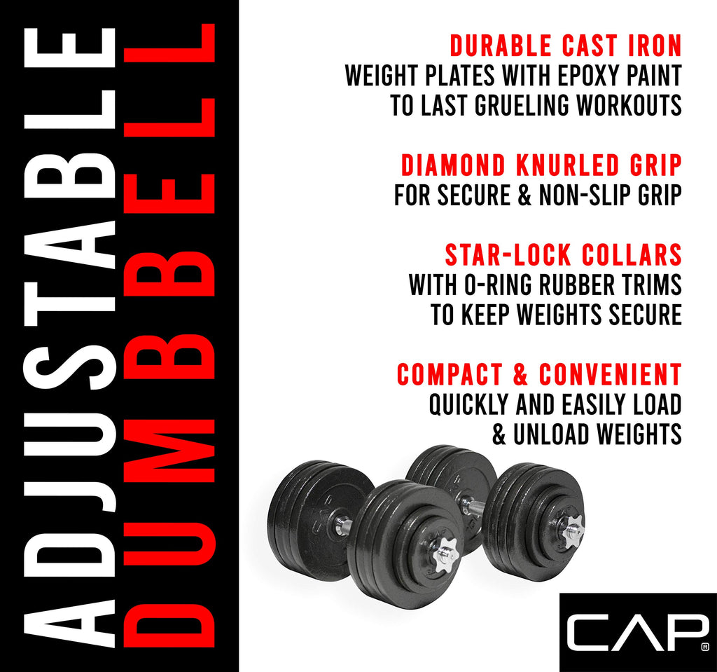 Adjustable Dumbbell Weight Set B12499