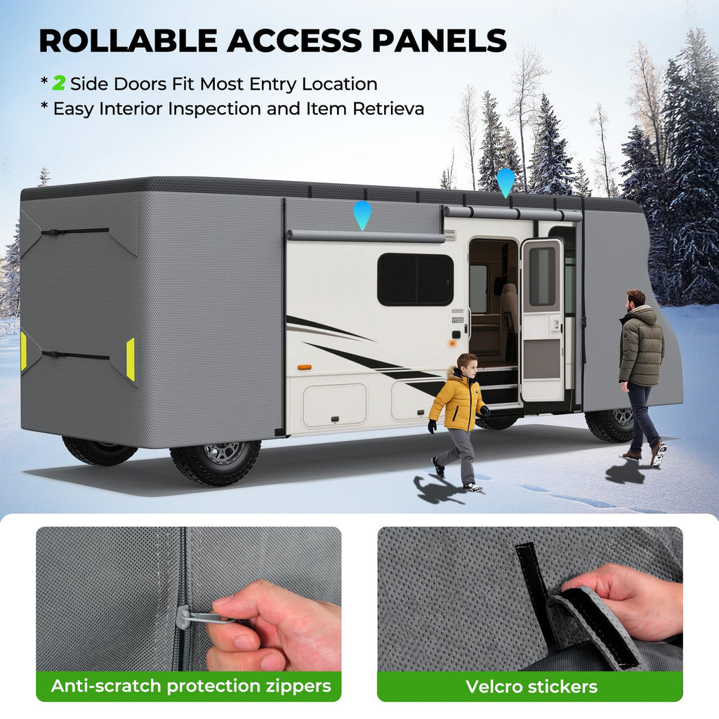 9 Layers RV Cover Set Fits 23-26FT V5997