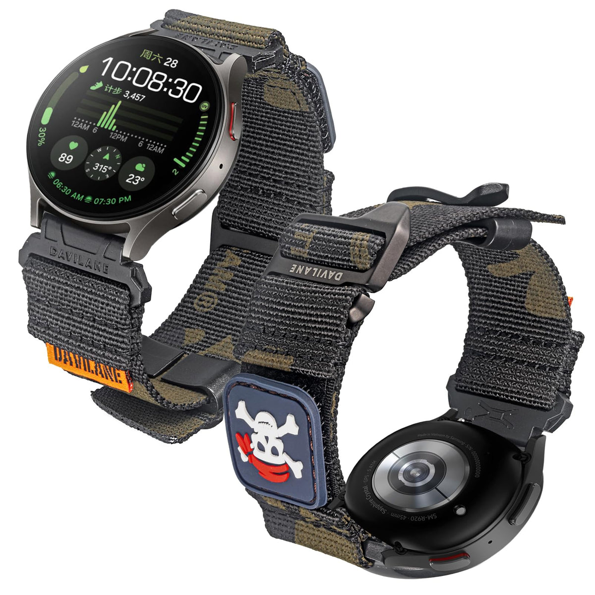 20/22mm Quick Release Watch Band H5296