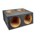12 Inch 4 Hole Sealed Divided Speaker Box Subwoofer Enclosure Q9449