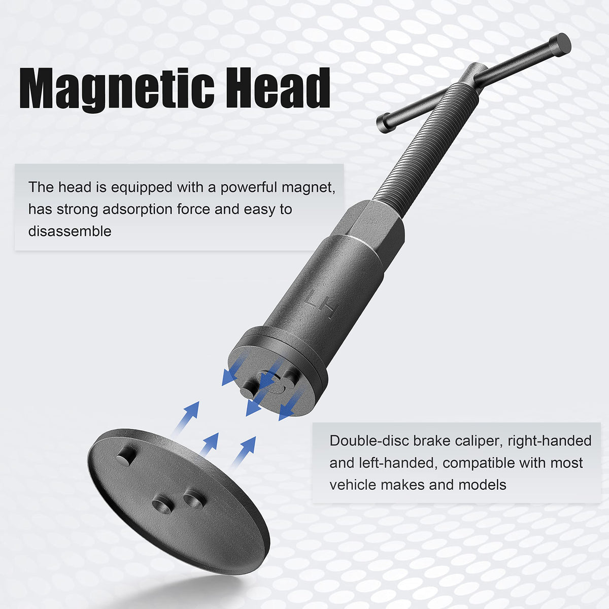 Disc Brake Caliper Wind Back Tool and Piston Compression Set 26 Pieces Z904