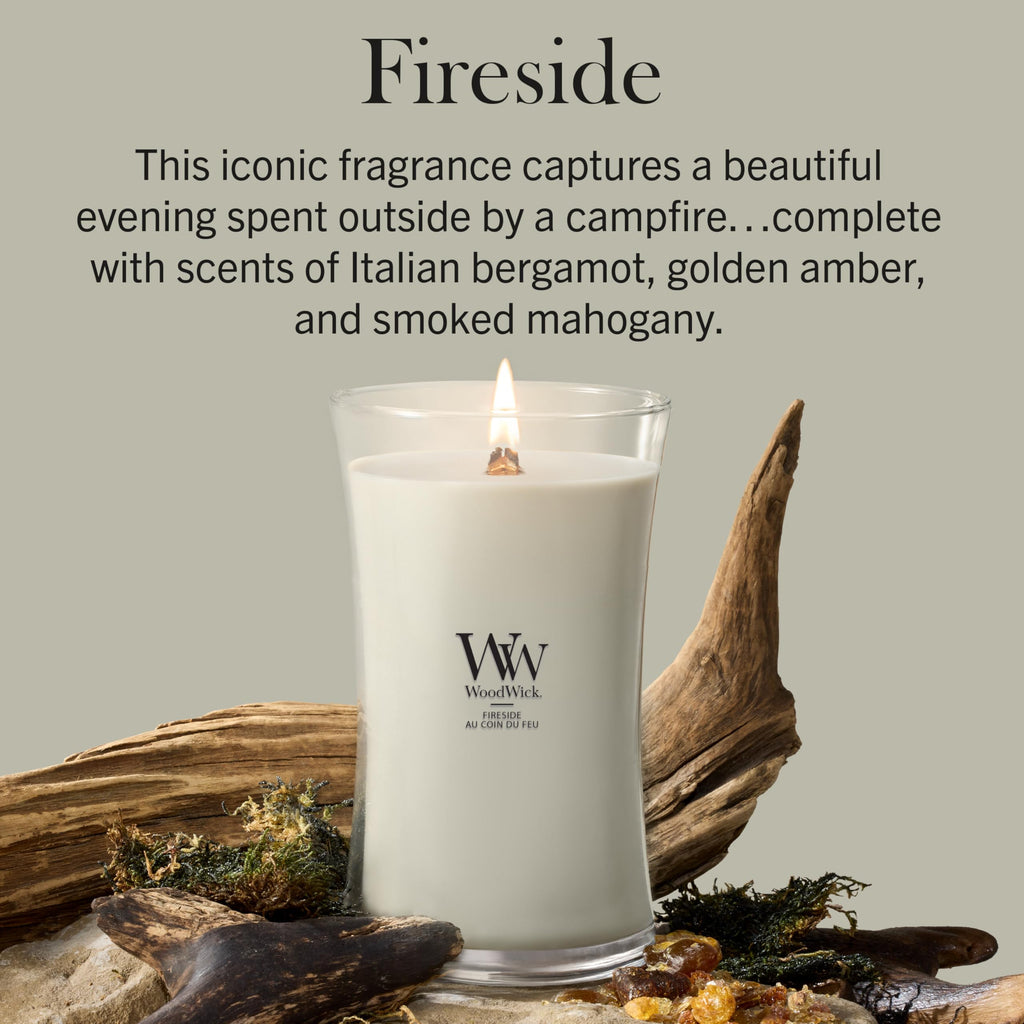 Large Scented Candle with Crackling Wick K805397