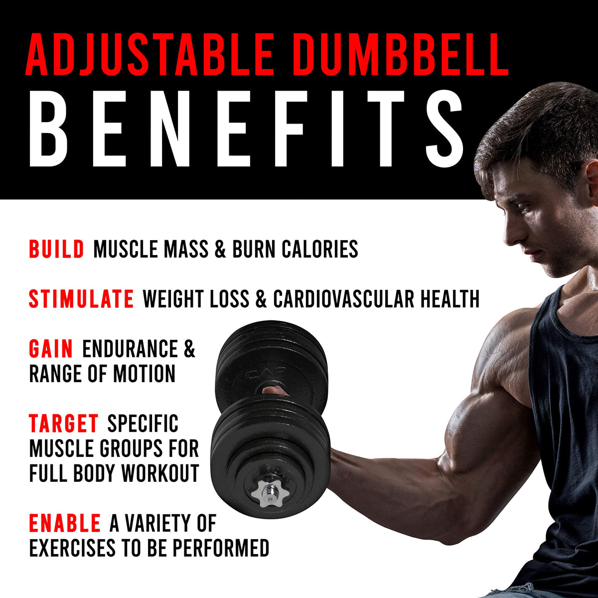 Adjustable Dumbbell Weight Set B12499
